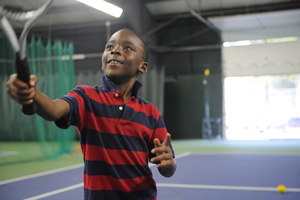 Boy tennis  photo